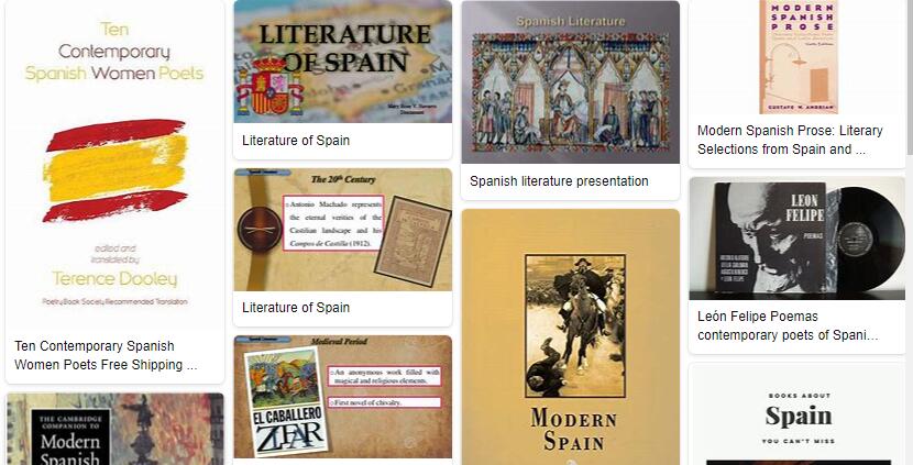 Spain Contemporary Literature